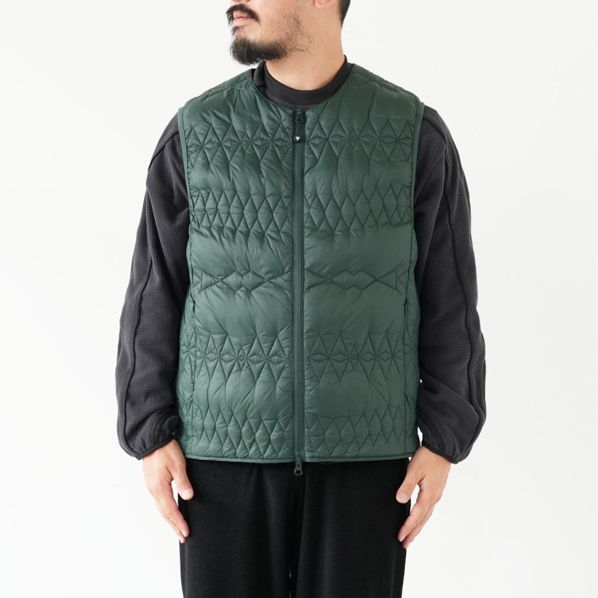 〈SOUTH2 WEST8〉x〈TAION〉 Inner Down Vest インナーダウンベスト