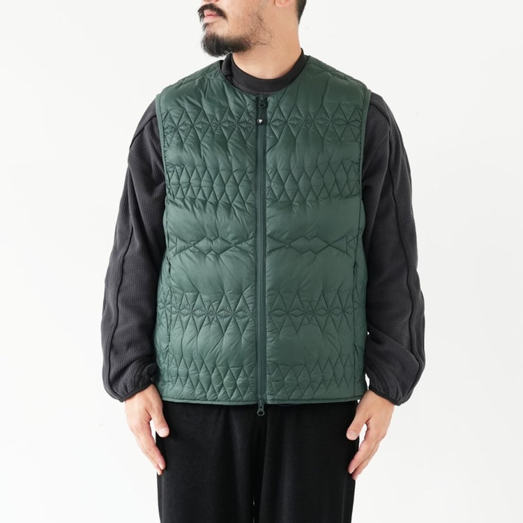 〈SOUTH2 WEST8〉x〈TAION〉 Inner Down Vest インナーダウンベスト