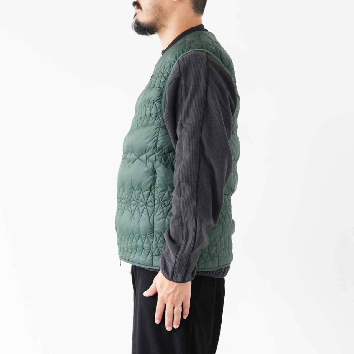 〈SOUTH2 WEST8〉x〈TAION〉 Inner Down Vest インナーダウンベスト