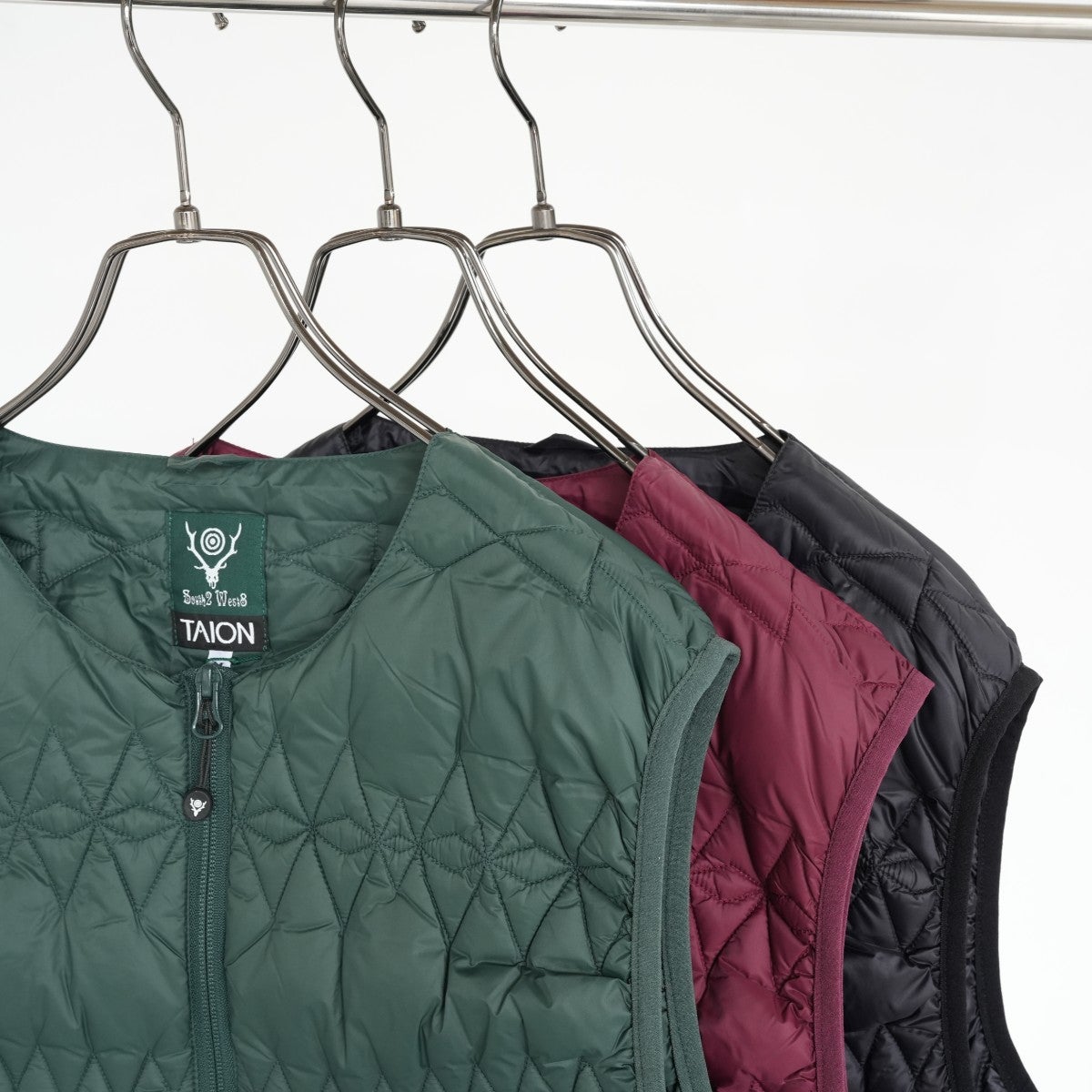 〈SOUTH2 WEST8〉x〈TAION〉 Inner Down Vest インナーダウンベスト
