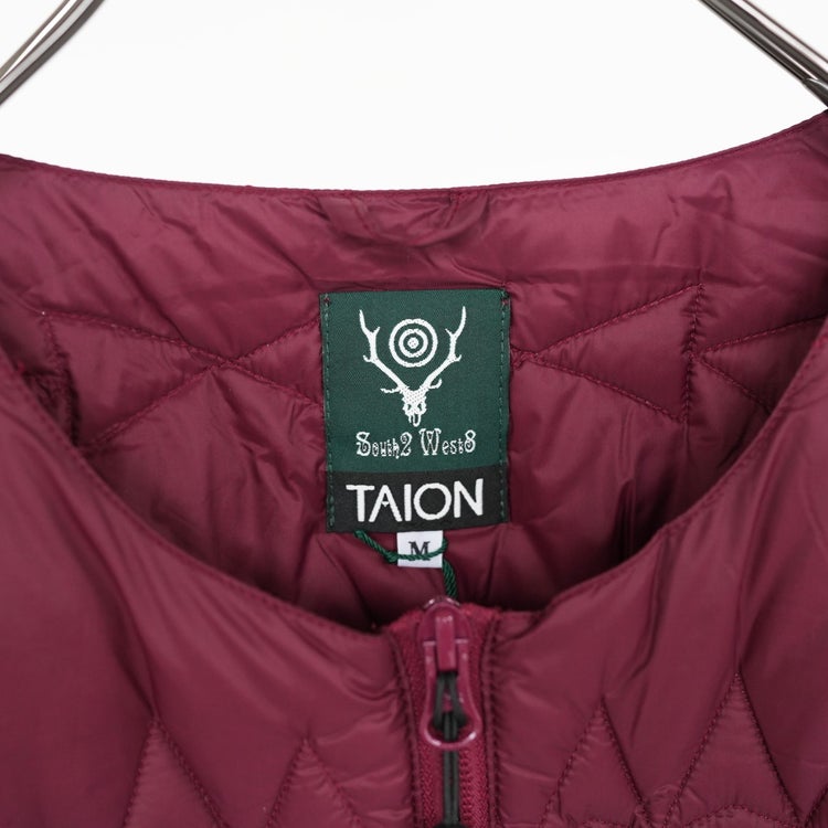 〈SOUTH2 WEST8〉x〈TAION〉 Inner Down Vest インナーダウンベスト