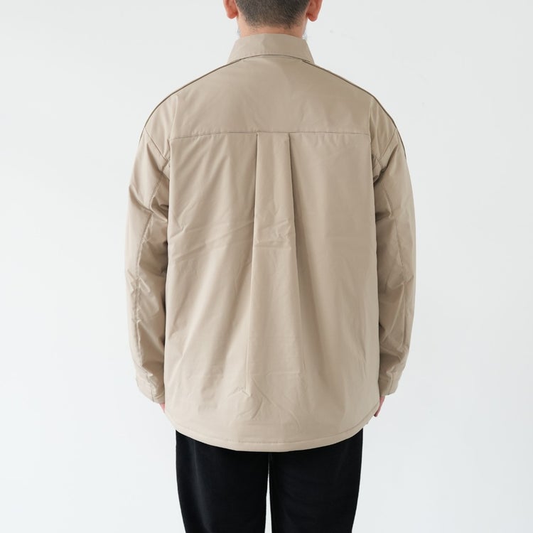 MATT TAFFETA THIN PADDED PO マット タフタ ライト パデッド プルオーバー