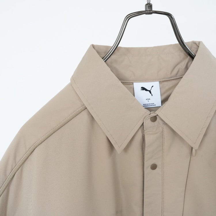 MATT TAFFETA THIN PADDED PO マット タフタ ライト パデッド プルオーバー