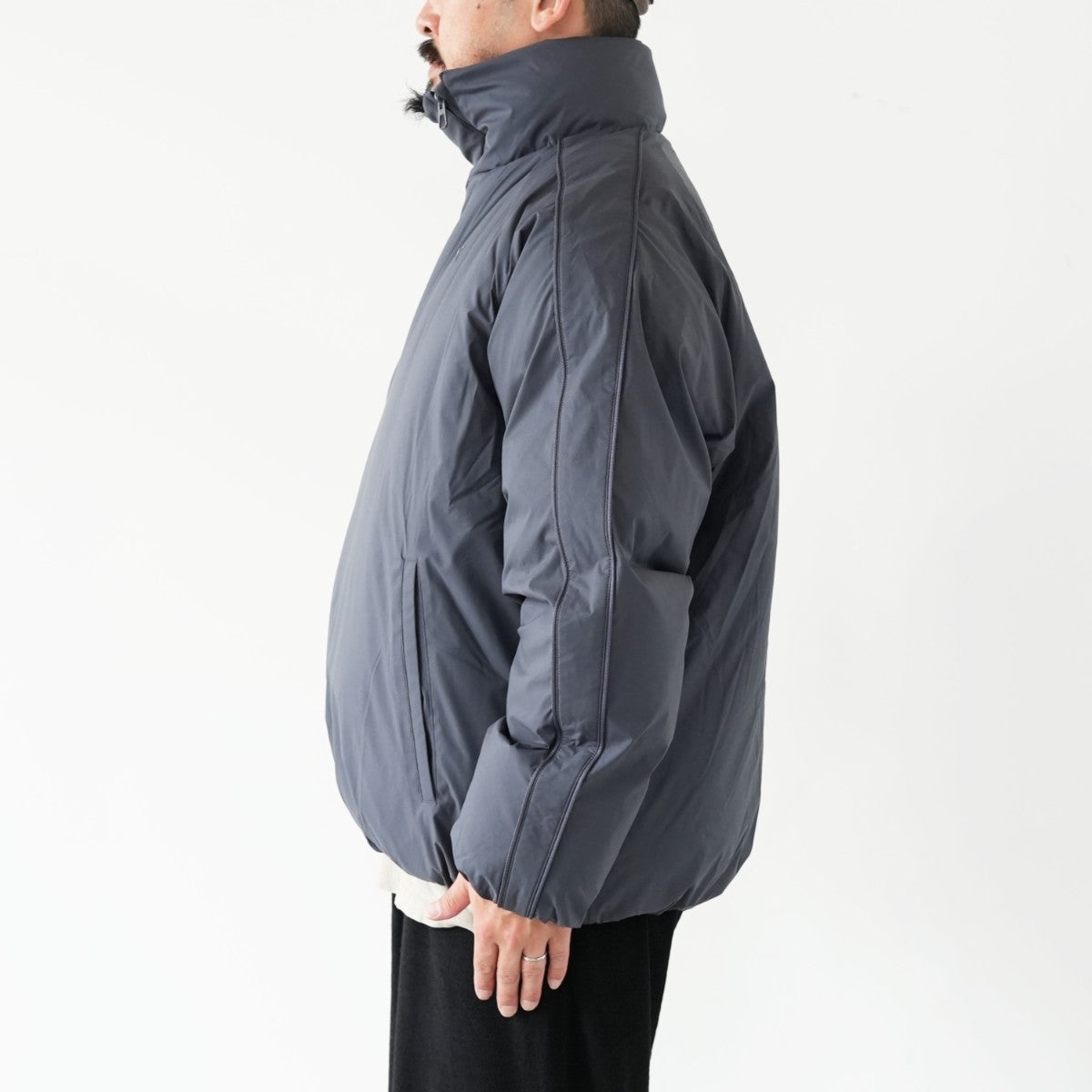 MATT TAFFETA PADDED JK マット タフタ ライト パデッド ジャケット