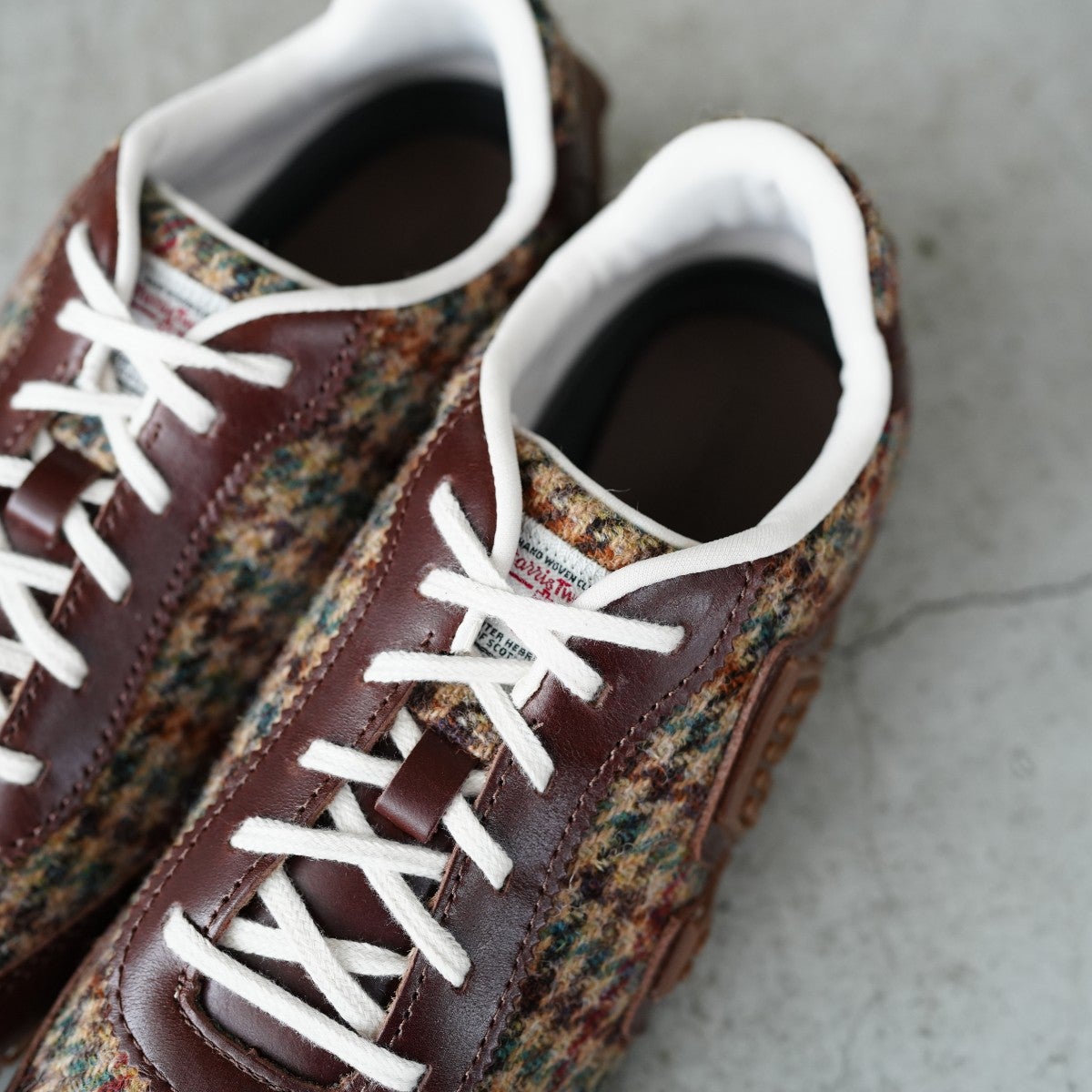 RELAY LACE X HARRIS TWEED リレー レース × ハリス ツイードメンズ