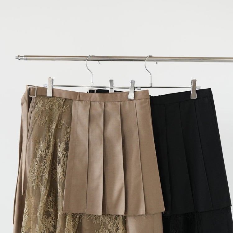 pleated skirt pants プリーツスカートパンツ