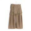 pleated skirt pants プリーツスカートパンツ