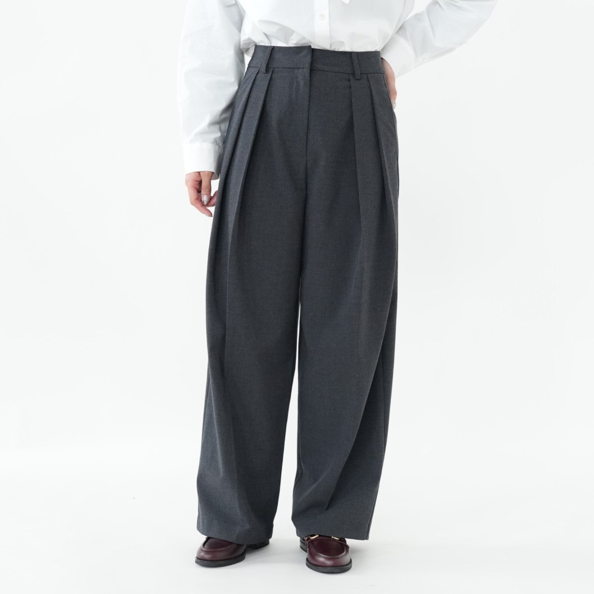 Tuck Wide Pants タックワイドパンツ