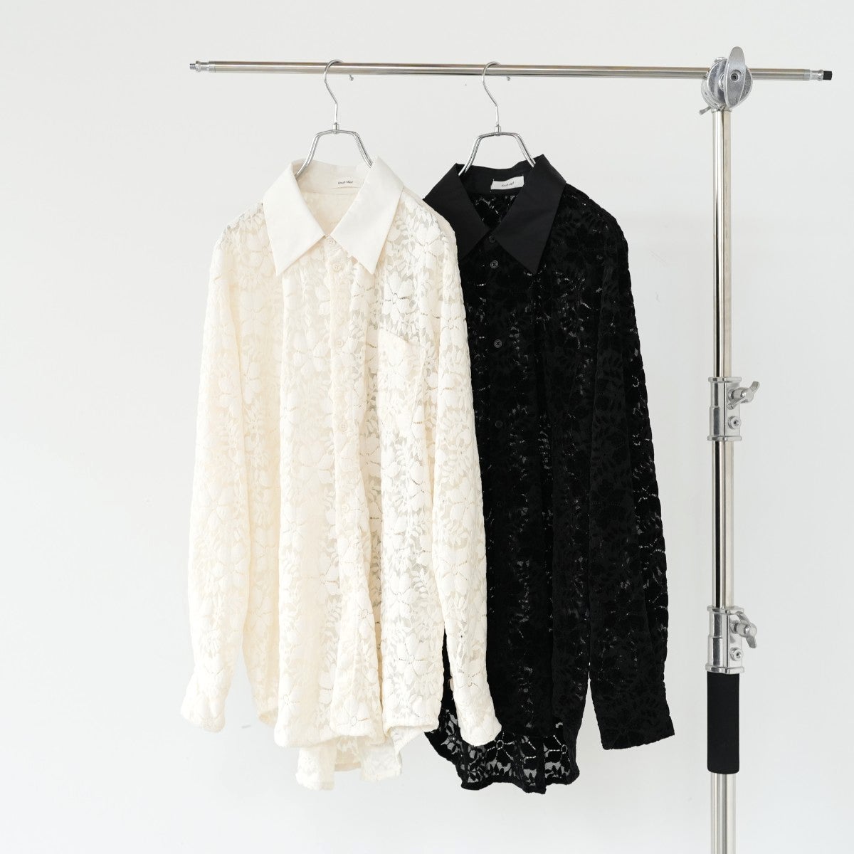 over lace shirt オーバーレースシャツ