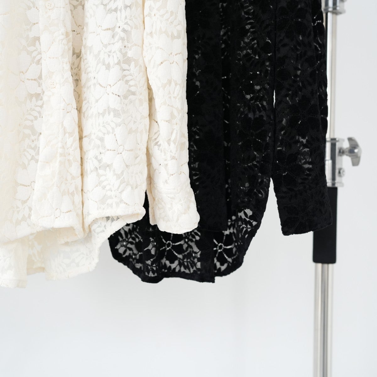 over lace shirt オーバーレースシャツ