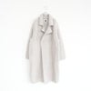 mohair＆shetland wool junbo loop knit coat ジャンボループニットコート
