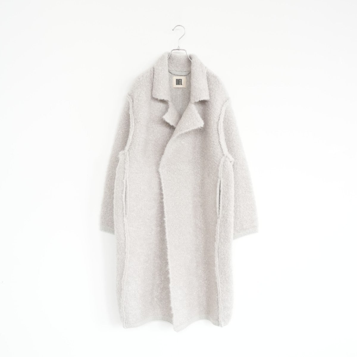 mohair＆shetland wool junbo loop knit coat ジャンボループニットコート