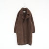 mohair＆shetland wool junbo loop knit coat ジャンボループニットコート