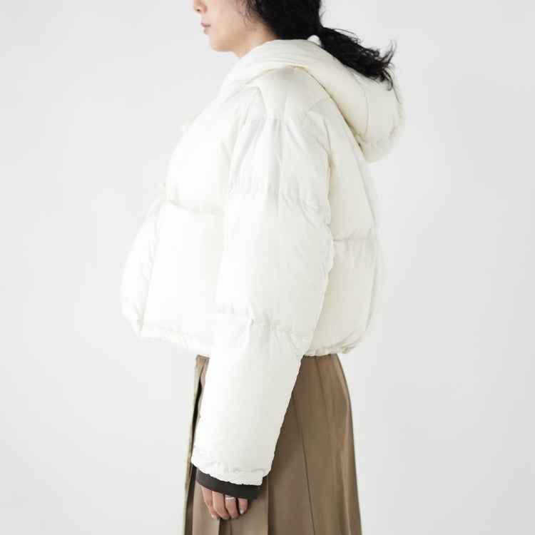 reversible cropped down jacket リバーシブルクロップドダウンジャケット