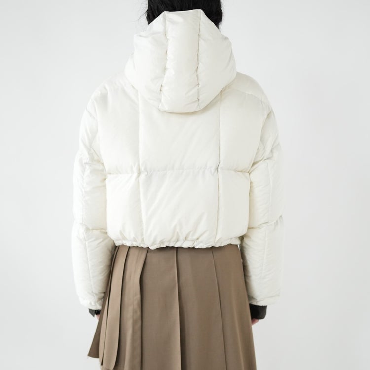 reversible cropped down jacket リバーシブルクロップドダウンジャケット