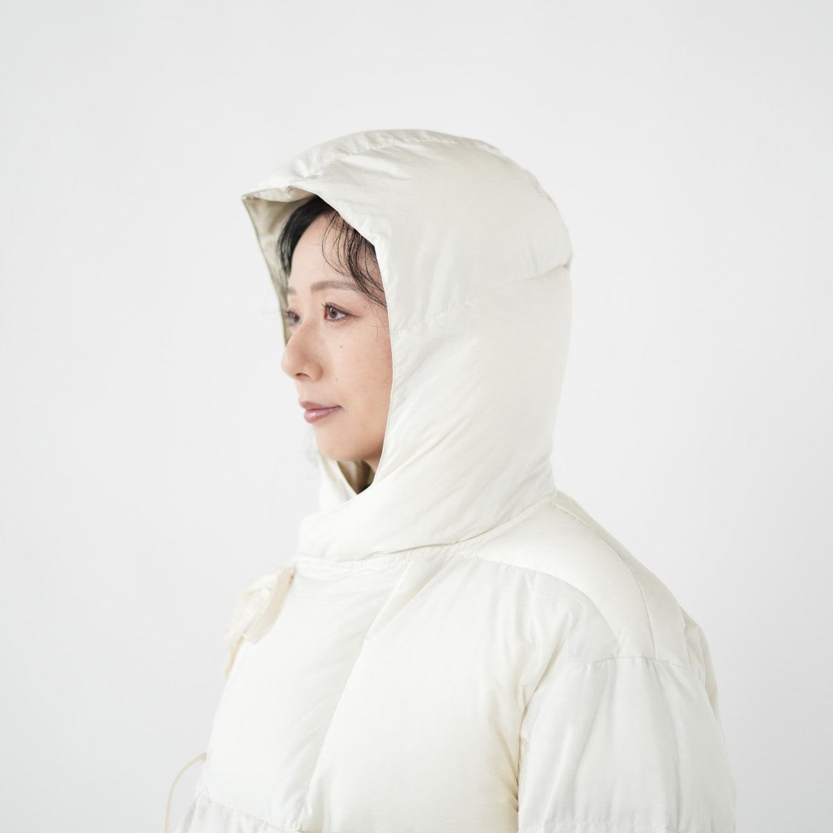 reversible cropped down jacket リバーシブルクロップドダウンジャケット