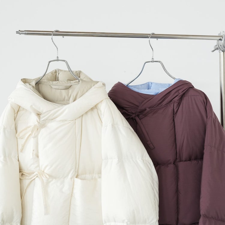 reversible cropped down jacket リバーシブルクロップドダウンジャケット