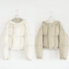 reversible cropped down jacket リバーシブルクロップドダウンジャケット