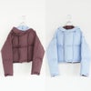 reversible cropped down jacket リバーシブルクロップドダウンジャケット