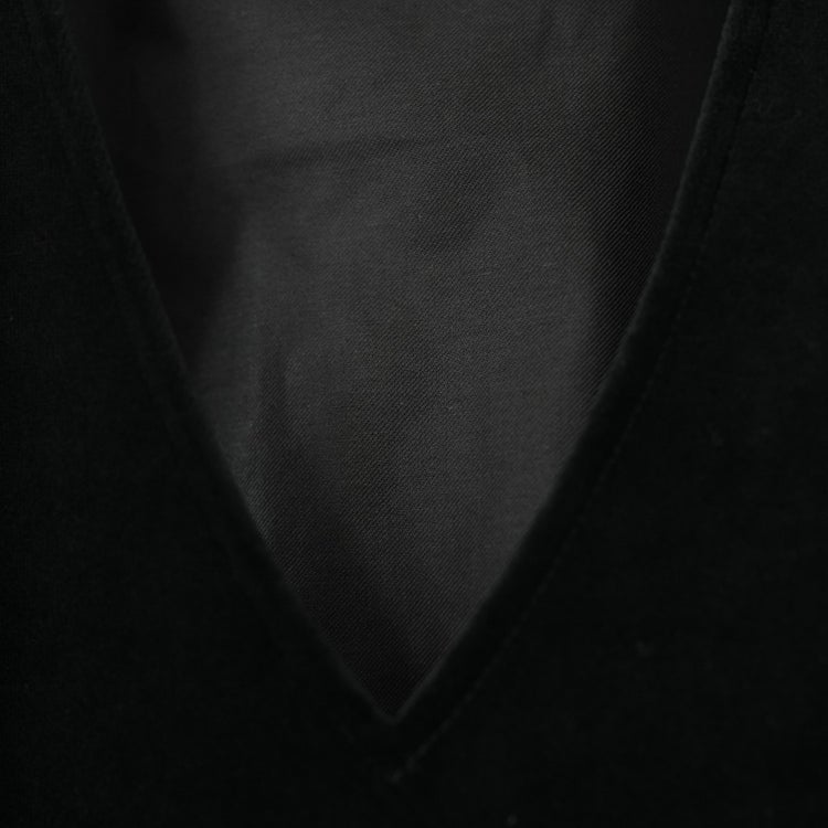 velour flare vest ベロアフレアベスト