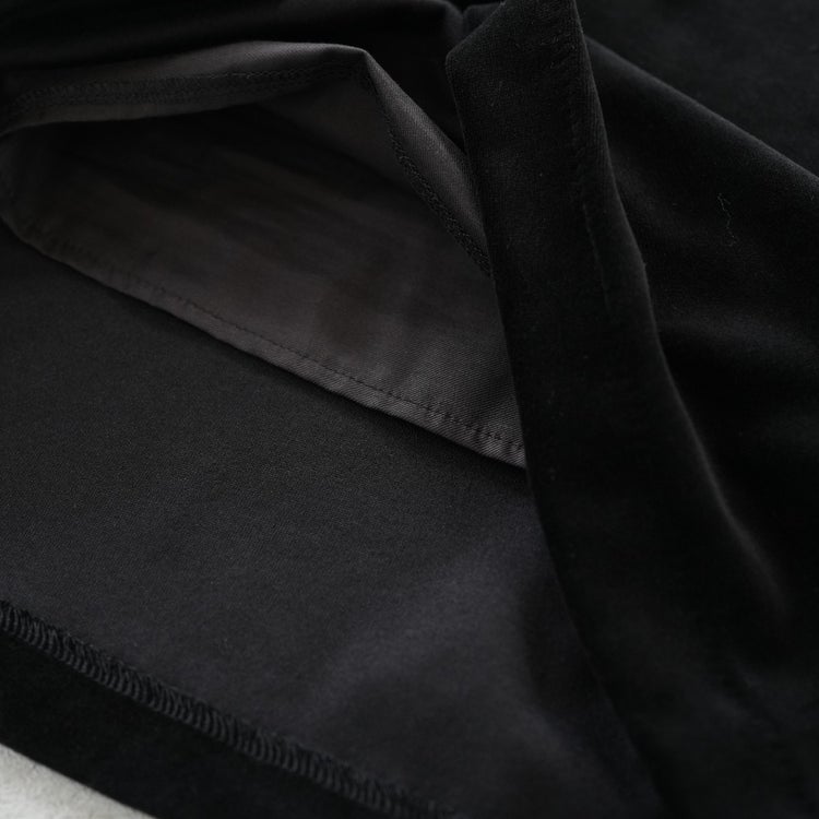 velour flare vest ベロアフレアベスト