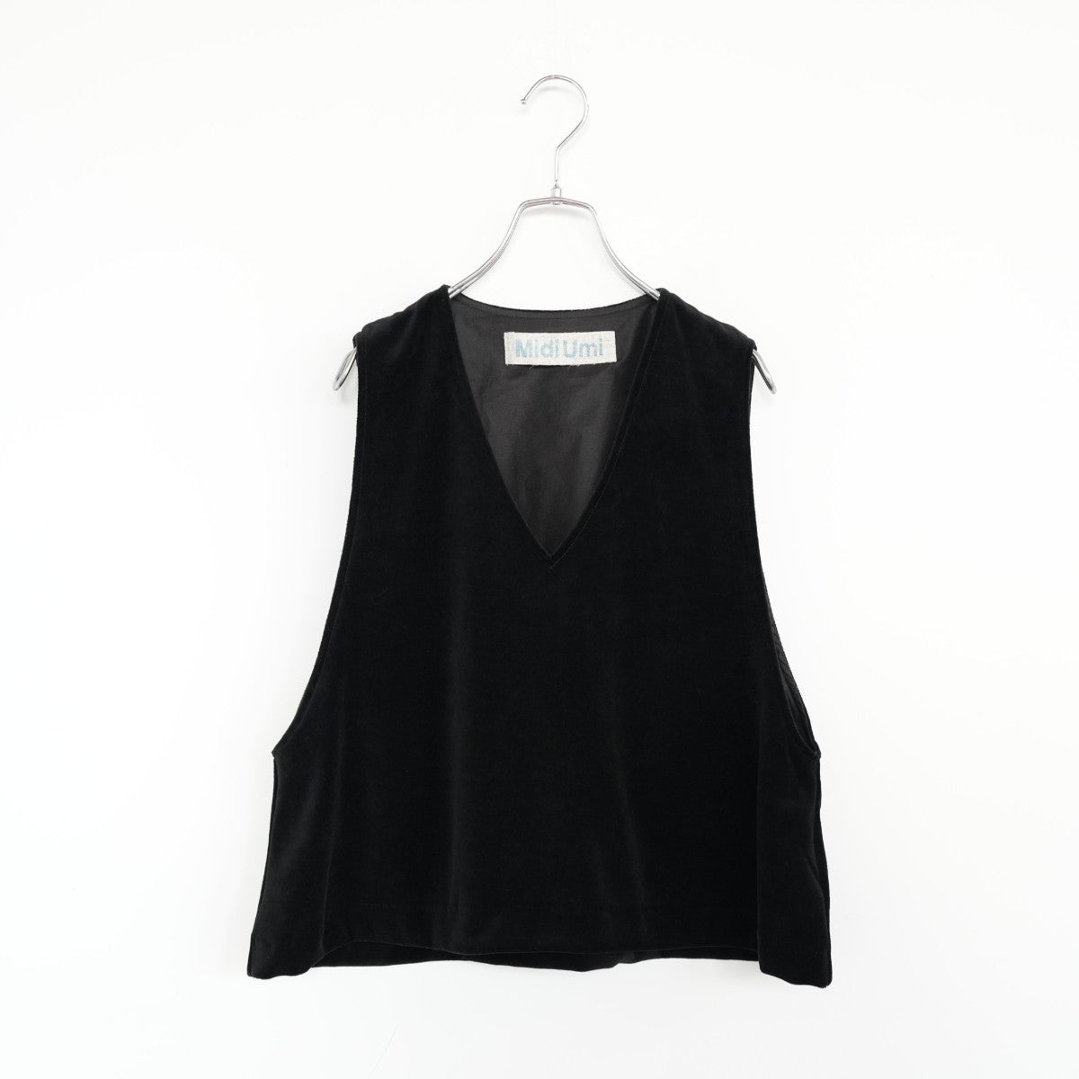 velour flare vest ベロアフレアベスト