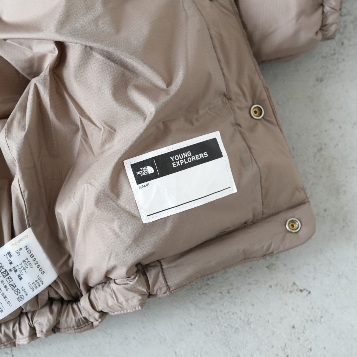 B Bearcub Down Jacket ベアカブダウンジャケット（ベビー）