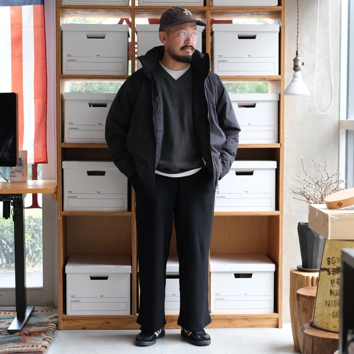 WINDSTOPPER Puffy Jacket ウインドストッパーパフィージャケット