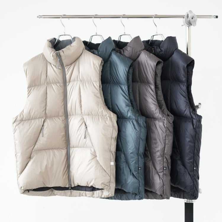 Crystalite Down Vest クリスタライトダウンベスト